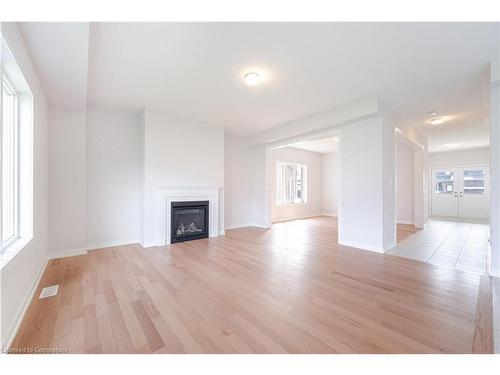 15 Bird Street, Simcoe, ON - Indoor Photo Showing Living Room With Fireplace