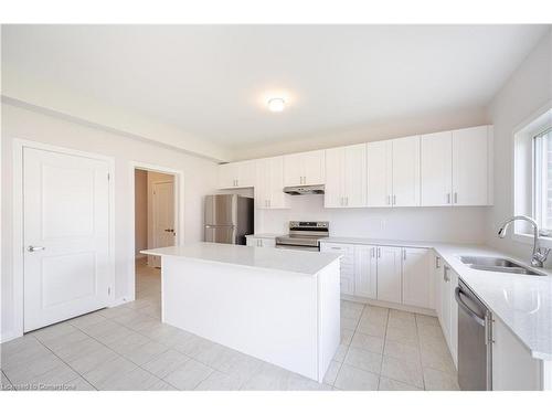 15 Bird Street, Simcoe, ON - Indoor Photo Showing Kitchen With Double Sink