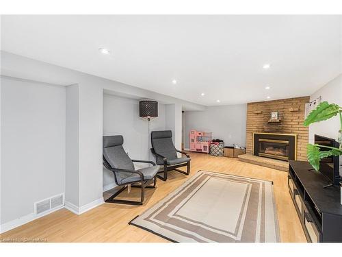 62 East 14Th Street, Hamilton, ON - Indoor With Fireplace