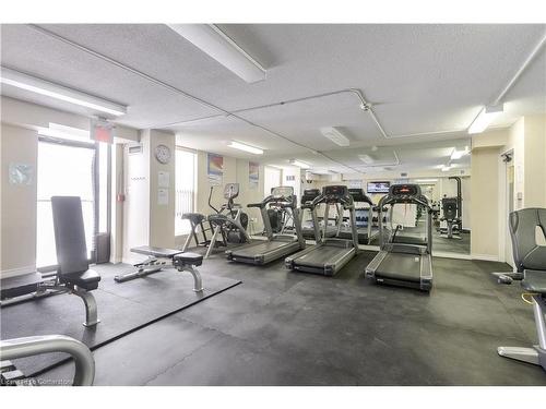 1704-18 Knightsbridge Road, Brampton, ON - Indoor Photo Showing Gym Room