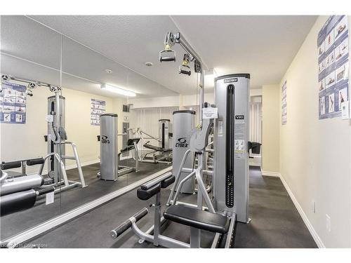 1704-18 Knightsbridge Road, Brampton, ON - Indoor Photo Showing Gym Room