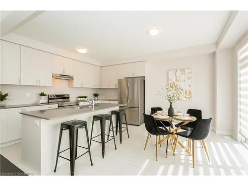 421 Robert Woolner Street, Ayr, ON - Indoor Photo Showing Kitchen With Double Sink With Upgraded Kitchen