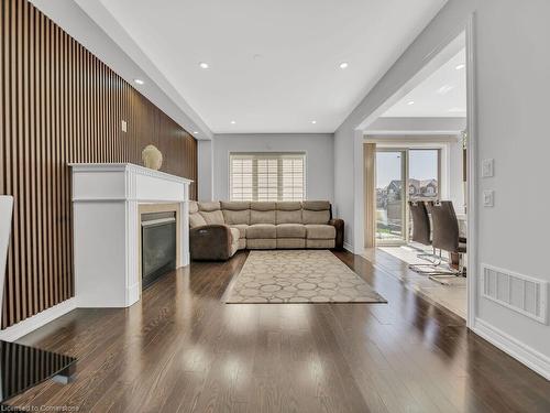 54 Maple Trail Road, Caledon, ON - Indoor Photo Showing Living Room With Fireplace