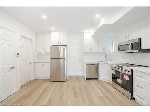 163 Bruce Street, Brantford, ON - Indoor Photo Showing Kitchen With Upgraded Kitchen