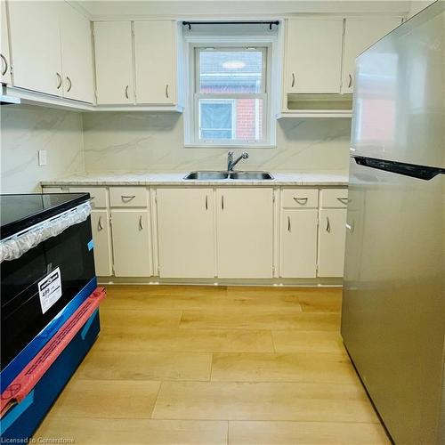 115 Brucedale Avenue E, Hamilton, ON - Indoor Photo Showing Kitchen With Double Sink