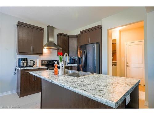 83 Monarch Street, Welland, ON - Indoor Photo Showing Kitchen With Double Sink