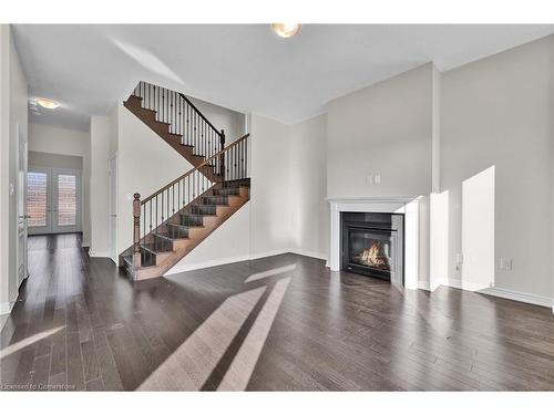 56 Pace Avenue, Brantford, ON - Indoor Photo Showing Living Room With Fireplace