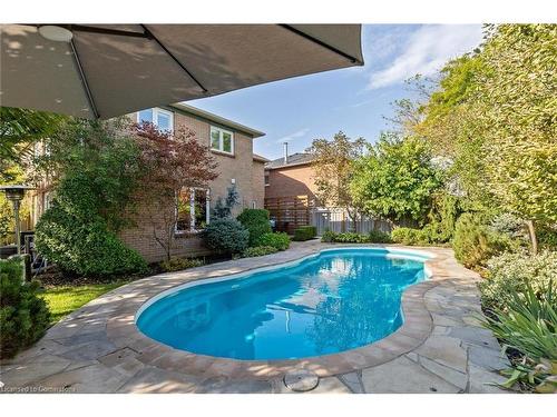 3673 Ketchum Court, Mississauga, ON - Outdoor With In Ground Pool With Backyard