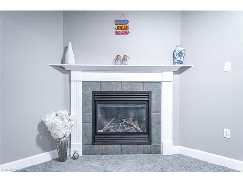 16 Dowden Avenue, Brantford, ON - Indoor Photo Showing Living Room With Fireplace