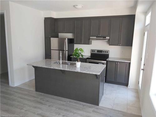 3302 Carding Mill Trail, Oakville, ON - Indoor Photo Showing Kitchen With Stainless Steel Kitchen With Upgraded Kitchen