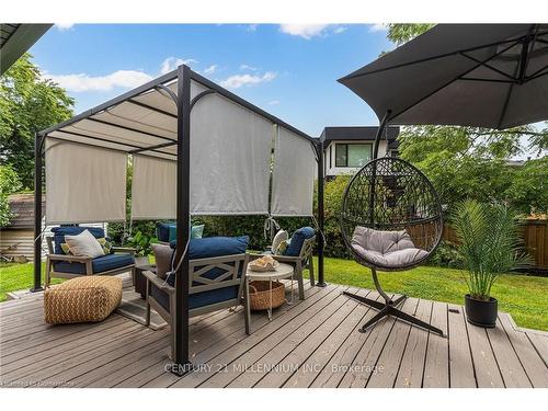 409 Scarsdale Crescent, Oakville, ON - Outdoor With Deck Patio Veranda With Exterior