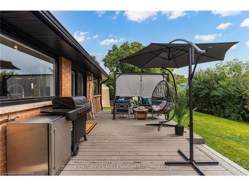 409 Scarsdale Crescent, Oakville, ON - Outdoor With Deck Patio Veranda With Exterior