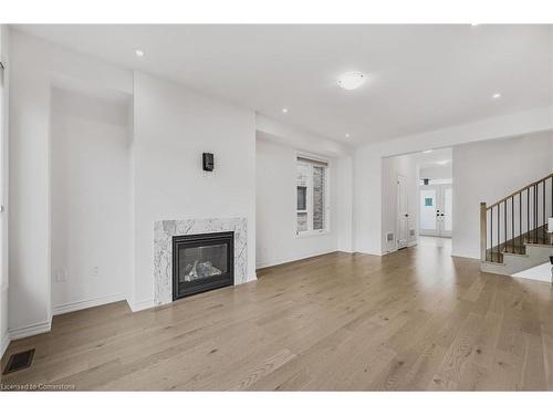 116 Shepherd Drive, Barrie, ON - Indoor Photo Showing Living Room With Fireplace