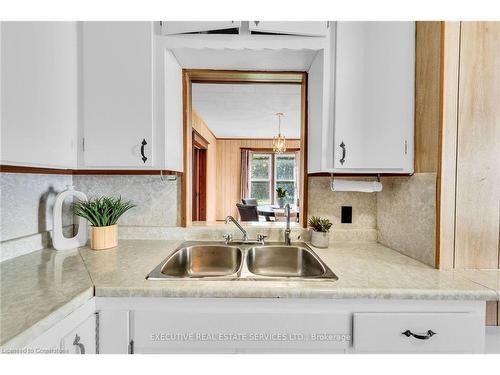 1045 St. Johns Road E, Simcoe, ON - Indoor Photo Showing Kitchen With Double Sink