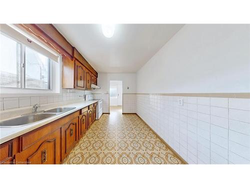 47 Cherrylawn Avenue, Toronto, ON - Indoor Photo Showing Kitchen With Double Sink