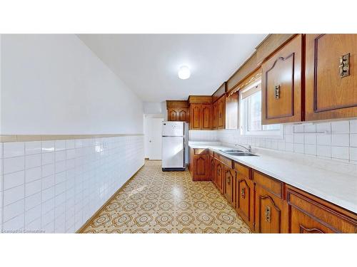 47 Cherrylawn Avenue, Toronto, ON - Indoor Photo Showing Kitchen With Double Sink