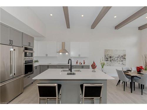 169 Springside Crescent, The Blue Mountains, ON - Indoor Photo Showing Kitchen With Stainless Steel Kitchen With Upgraded Kitchen