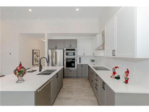 169 Springside Crescent, The Blue Mountains, ON - Indoor Photo Showing Kitchen With Stainless Steel Kitchen With Double Sink With Upgraded Kitchen