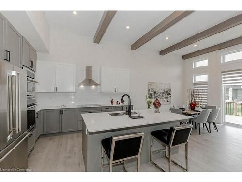 169 Springside Crescent, The Blue Mountains, ON - Indoor Photo Showing Kitchen With Stainless Steel Kitchen With Upgraded Kitchen