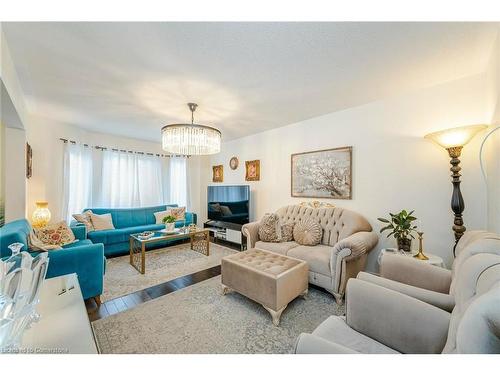 314 Duncan Lane, Milton, ON - Indoor Photo Showing Living Room With Fireplace