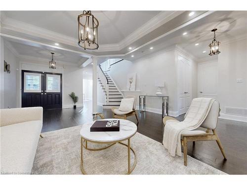 515 Wettlaufer Terrace, Milton, ON - Indoor Photo Showing Living Room