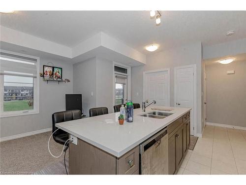 122 Oat Lane, Kitchener, ON - Indoor Photo Showing Kitchen With Double Sink