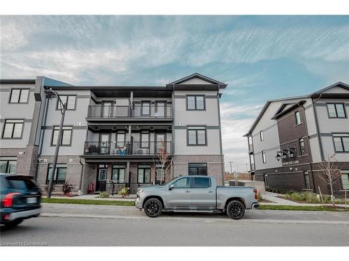 122 Oat Lane, Kitchener, ON - Outdoor With Balcony With Facade