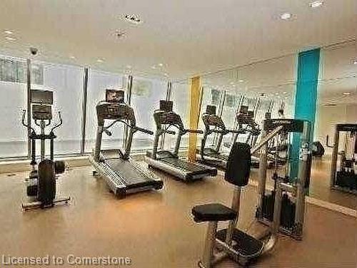 2301-832 Bay Street, Toronto, ON - Indoor Photo Showing Gym Room