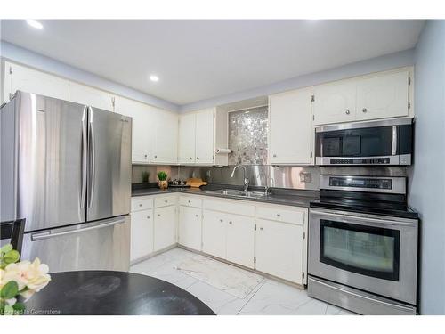 5 Manor Drive, Kitchener, ON - Indoor Photo Showing Kitchen With Double Sink