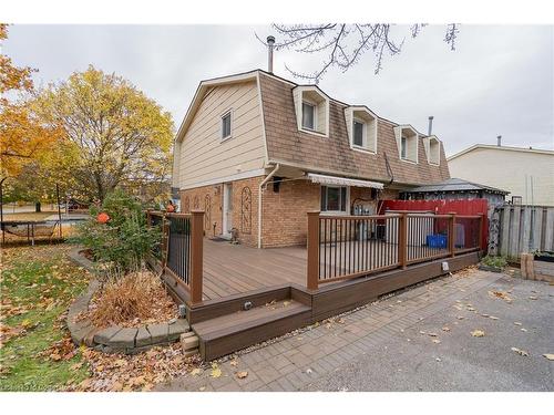 5 Manor Drive, Kitchener, ON - Outdoor With Deck Patio Veranda With Exterior