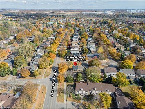 5 Manor Drive, Kitchener, ON - Outdoor With View