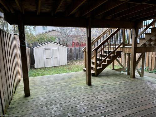 43 Curzon Crescent, Guelph, ON - Outdoor With Deck Patio Veranda With Exterior