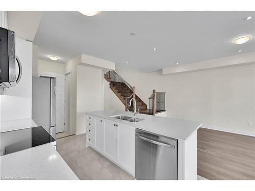 145 Keelson Street, Welland, ON - Indoor Photo Showing Kitchen With Double Sink