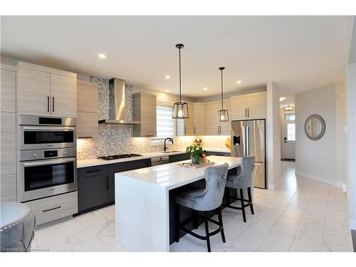 50 Tindall Cres Crescent, East Luther-Grand Valley, ON - Indoor Photo Showing Kitchen With Upgraded Kitchen