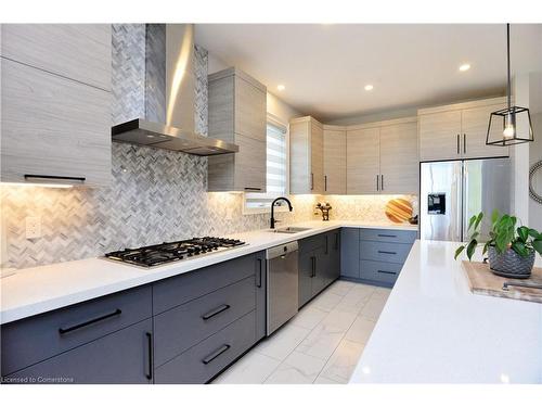 50 Tindall Cres Crescent, East Luther-Grand Valley, ON - Indoor Photo Showing Kitchen With Upgraded Kitchen