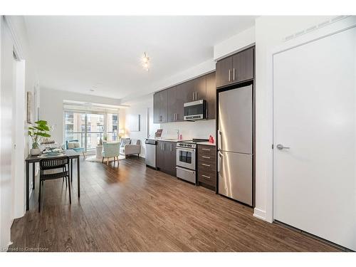 604-212 King William Street, Hamilton, ON - Indoor Photo Showing Kitchen With Stainless Steel Kitchen