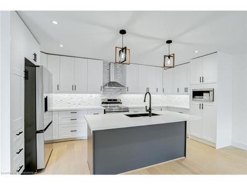 492 Birch Street, Collingwood, ON - Indoor Photo Showing Kitchen With Upgraded Kitchen