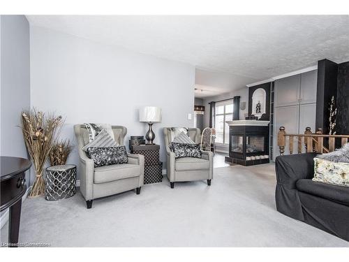 213 Scott Road, Cambridge, ON - Indoor Photo Showing Living Room With Fireplace