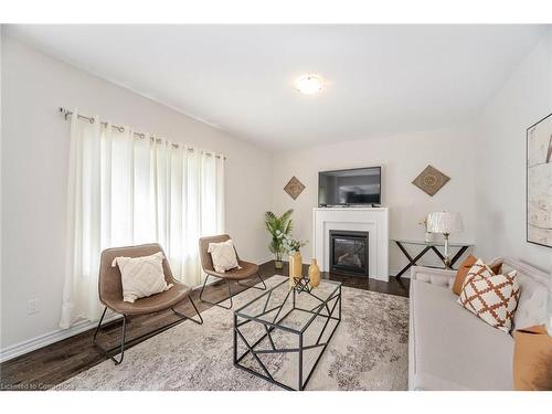 1304 Harrington Street Street, Innisfil, ON - Indoor Photo Showing Living Room With Fireplace