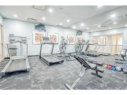 412-2365 Central Park Drive, Oakville, ON - Indoor Photo Showing Gym Room