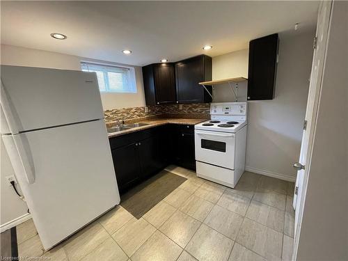 40 Elgin Street N, Cambridge, ON - Indoor Photo Showing Kitchen With Double Sink