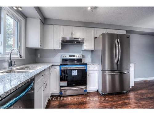 298 Activa Avenue, Kitchener, ON - Indoor Photo Showing Kitchen With Double Sink