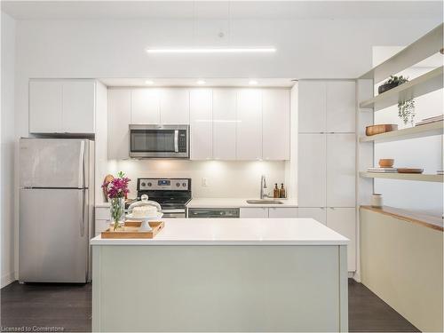 B209-5240 Dundas Street Street, Burlington, ON - Indoor Photo Showing Kitchen With Upgraded Kitchen