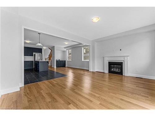 113 Cole Terrace, Woodstock, ON - Indoor Photo Showing Living Room With Fireplace