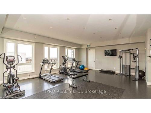 406-620 Sauve Street, Milton, ON - Indoor Photo Showing Gym Room