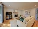 #Upper-18 Jay Court, Kitchener, ON  - Indoor Photo Showing Living Room With Fireplace 