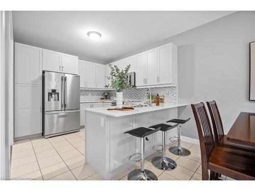 3 Desert Garden Drive, Brampton, ON - Indoor Photo Showing Kitchen With Stainless Steel Kitchen With Upgraded Kitchen