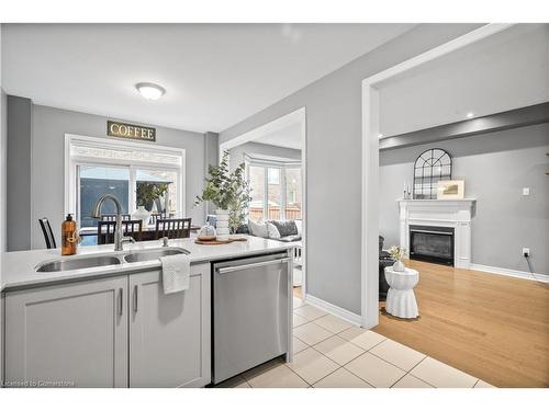 3 Desert Garden Drive, Brampton, ON - Indoor Photo Showing Kitchen With Double Sink