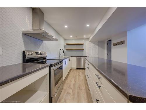 #Bsmnt-18 Jay Court, Kitchener, ON - Indoor Photo Showing Kitchen