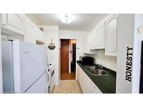 810-359 Geneva Street, St. Catharines, ON - Indoor Photo Showing Kitchen With Double Sink